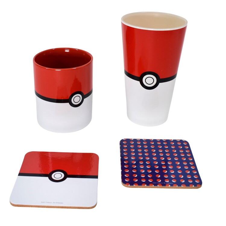 Levně Dárkový set Pokemon - Pokeball