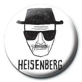 Button Breaking Bad - Heisenberg paper