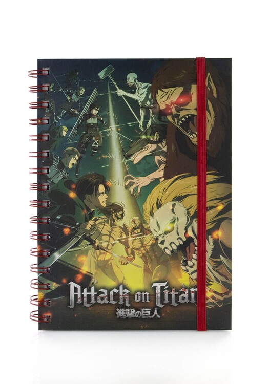 Quaderno Attack on Titan: Season 4