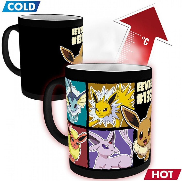 Taza cambiante Pokemon - Eevee