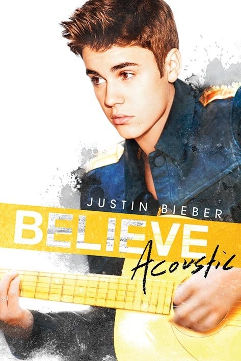 Poster Justin Bieber - Acoustic