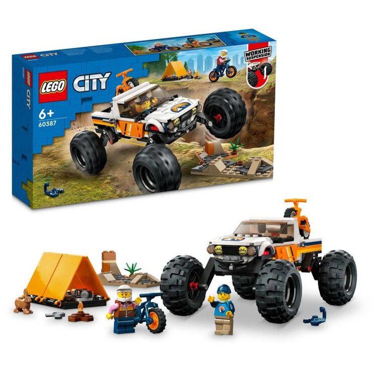 LEGO City - Dobrodružství s teréňákem 4x4 60387