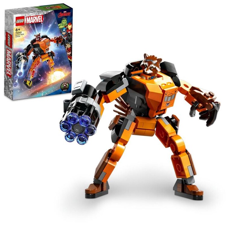 LEGO Marvel - Rocket v robotickém brnění 76243