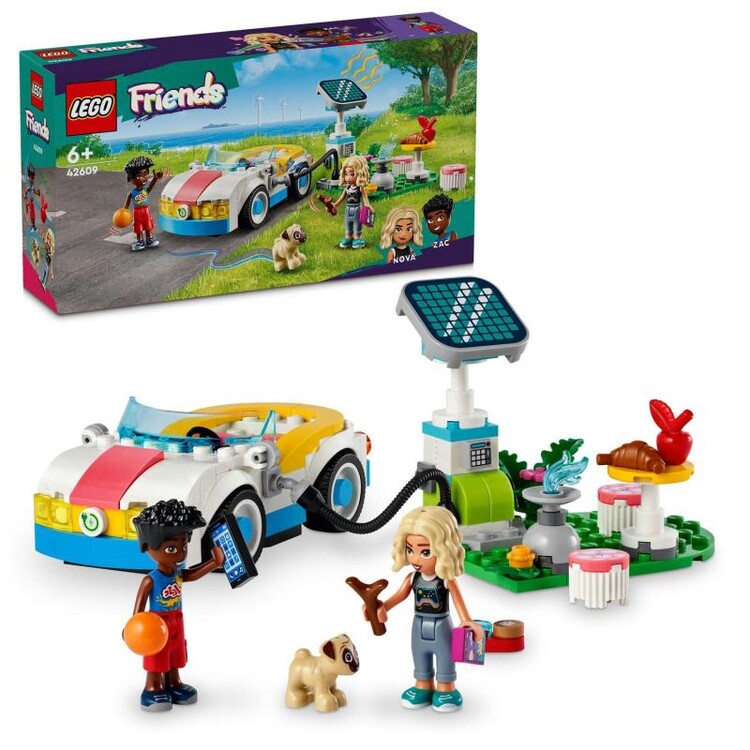 Stavebnice Lego - Friends - Electrocar with Charger