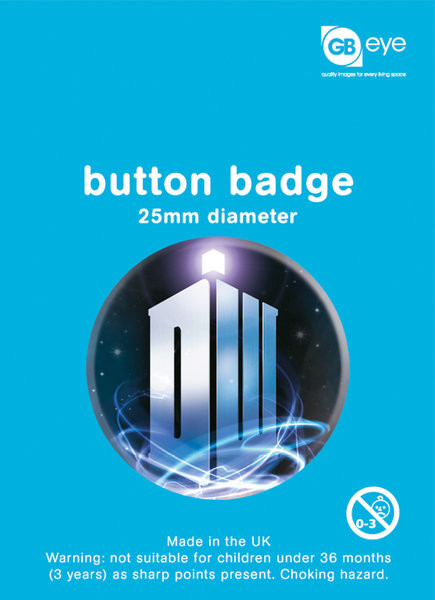Anstecker Doctor Who - Logo