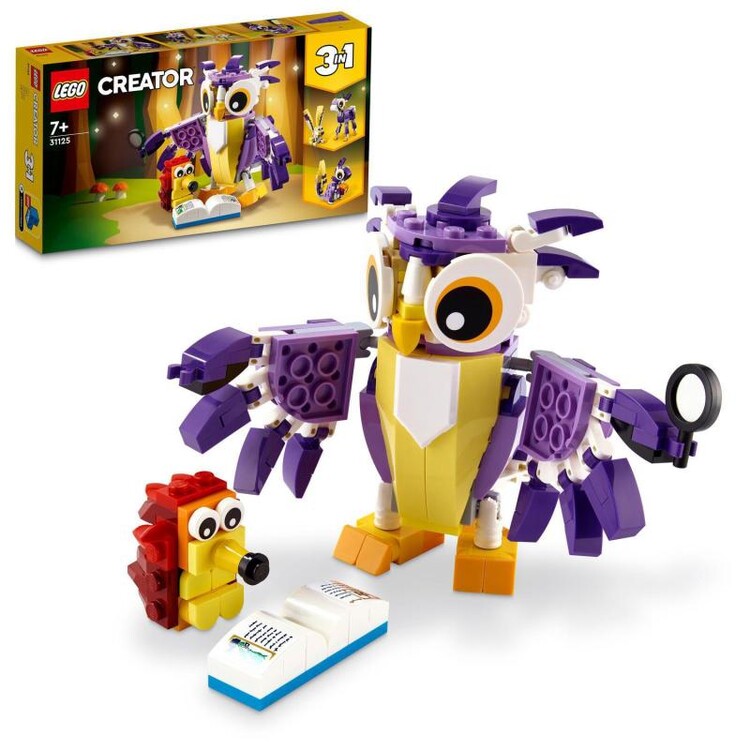 LEGO Creator - Zvířátka z kouzelného lesa 31125