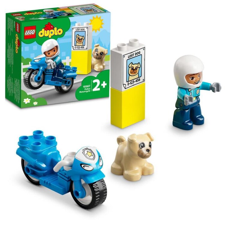 LEGO Duplo - Policejní motorka 10967