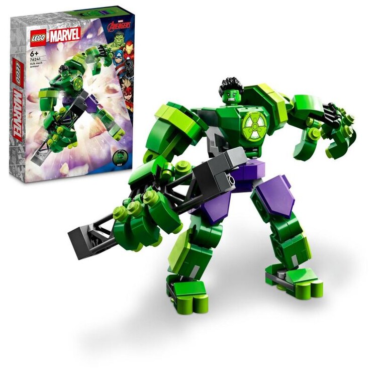 LEGO Marvel - Hulk v robotickém brnění 76241