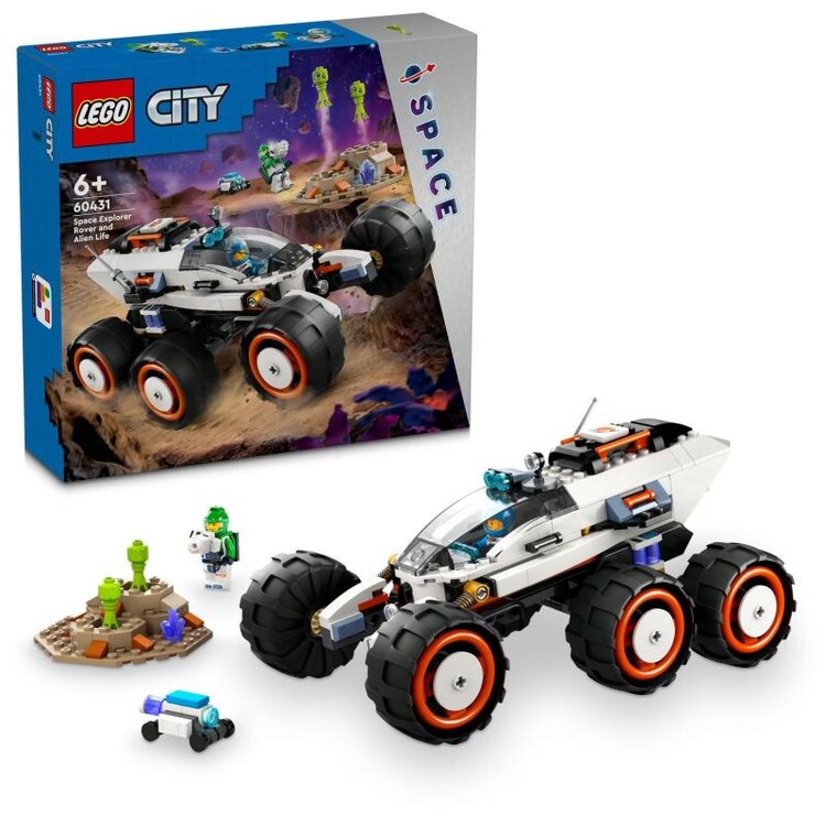 Stavebnice Lego - City - Exploration space vehicle and alien life
