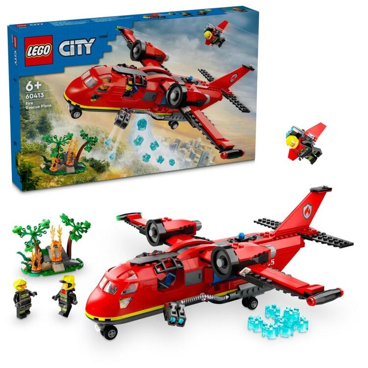 LEGO City - Hasičské záchranné letadlo 60413