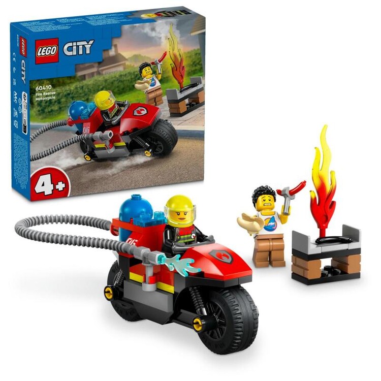 LEGO City - Hasičská záchranná motorka 60410