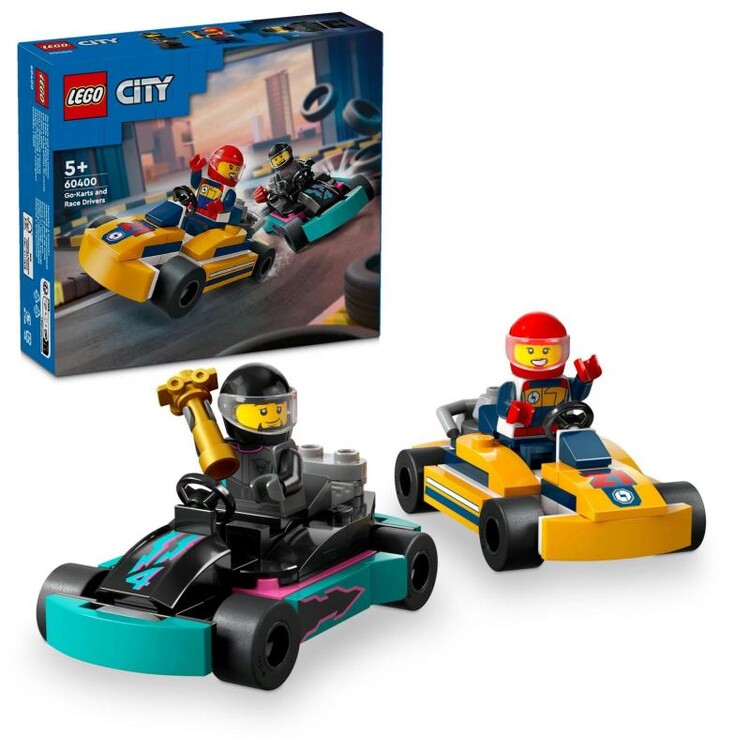 LEGO City - Motokáry s řidiči 60400