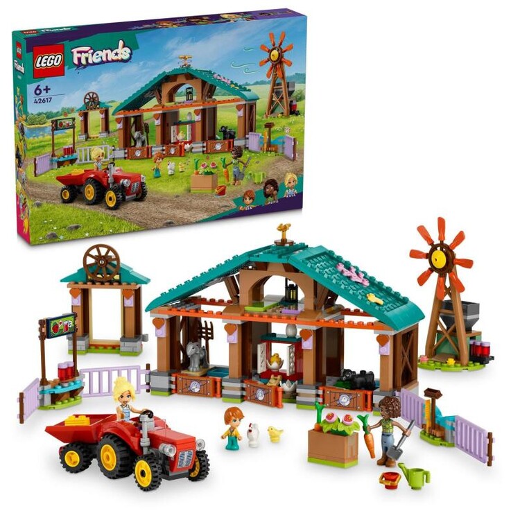 LEGO Friends - Útulek pro zvířátka z farmy 42617