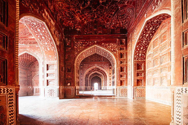 Levně Plakát, Obraz - Taj Mahal Mosque India, ferrantraite, 40 × 26.7 cm