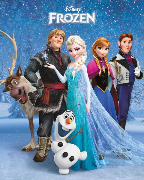 Poster Frozen - Group