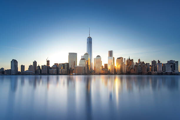 Umělecká fotografie New York skyline, Stanley Chen Xi, landscape and architecture photographer, (40 x 26.7 cm)