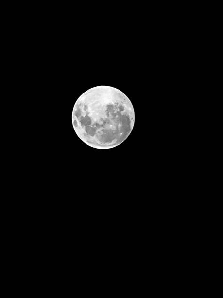 Umělecká fotografie Full moon,City of Cape Town Metropolitan, Casey Lee / 500px, (30 x 40 cm)