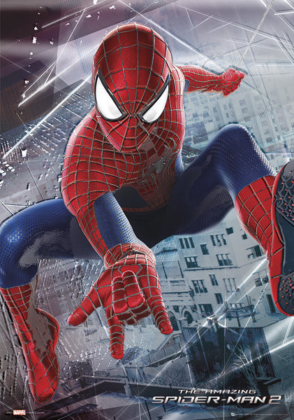 The Amazing Spiderman 2 - Webslinger - Metalický plakát