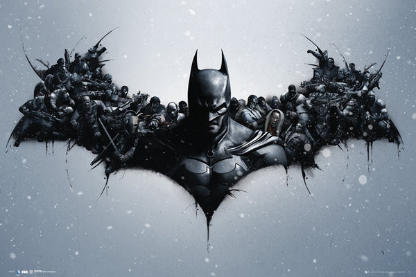 Plakát Batman Origins - Arkham Bats