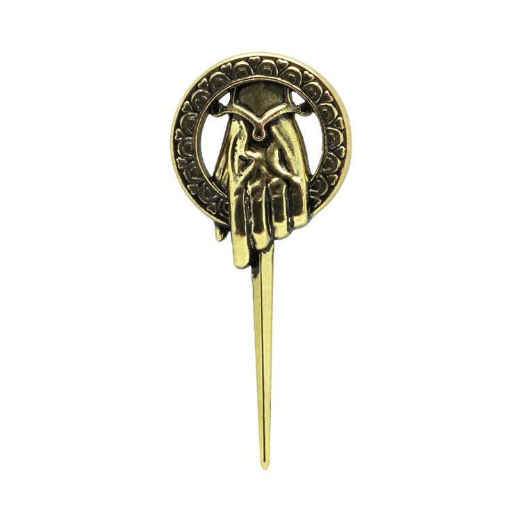 Placka Game of Thrones - hand of the King, 5 x 2 cm