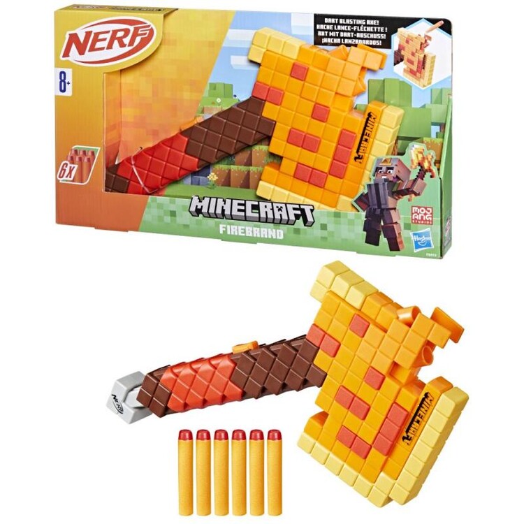 NERF - Minecraft Firebrand, 36 cm