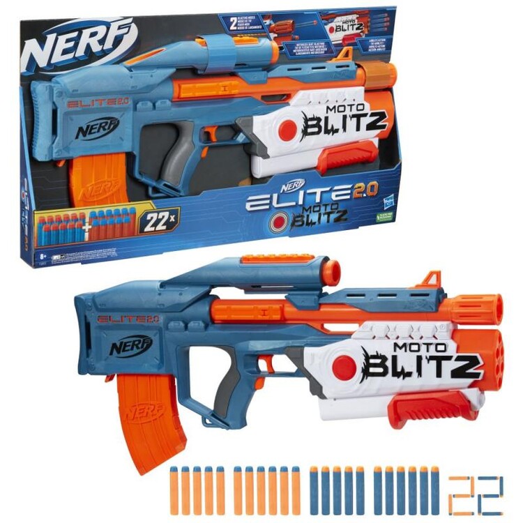 NERF - Elite 2.0 Motoblitz CS-10, 35 x 7 cm