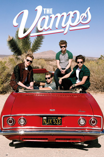 Poster The Vamps - Car