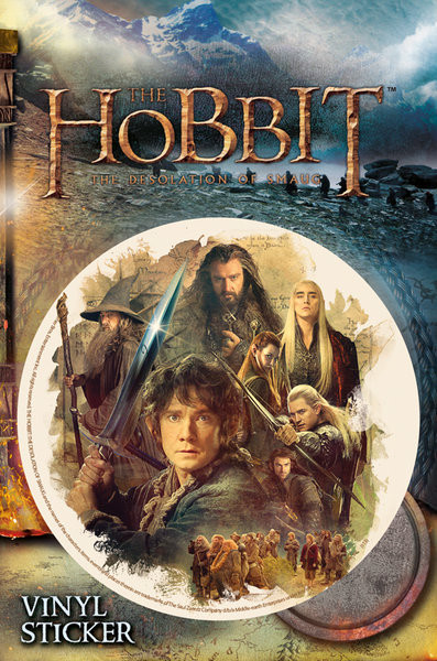 Sticker Der Hobbit: Smaugs Einöde - Collage
