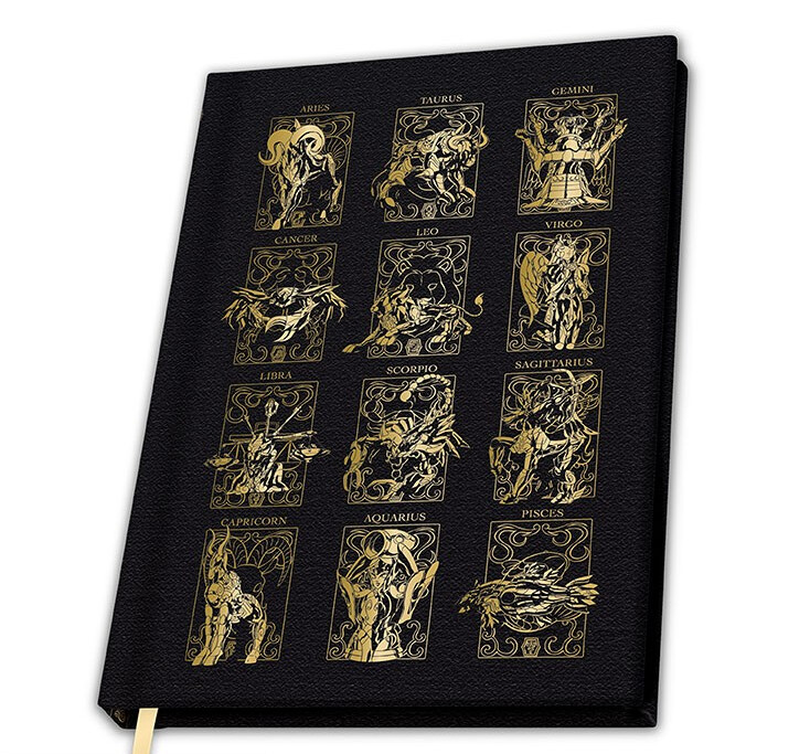 Carnet Sain Seiya - Gold Armors