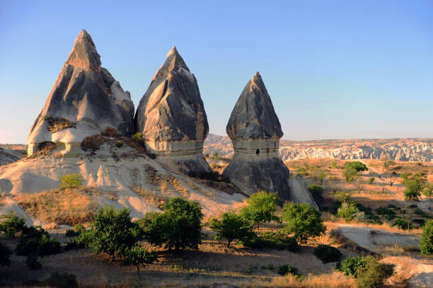 Umělecká fotografie Beutiful natural formed in cappadocia valley,, Krasnevsky, (40 x 26.7 cm)