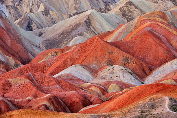 Levně Plakát, Obraz - Zhangye Danxia Landform, Gansu, China, zorazhuang, 40 × 26.7 cm