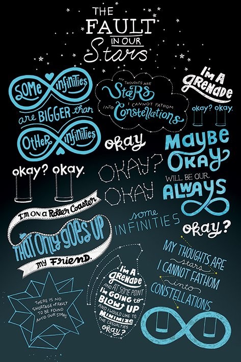 Poster Förr eller senare exploderar jag - Typographic