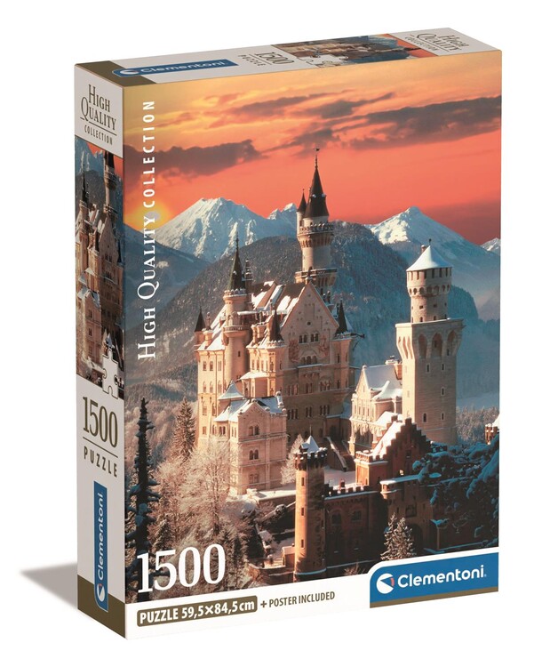 Puzzle Compact Box - Neuschwanstein Castle
