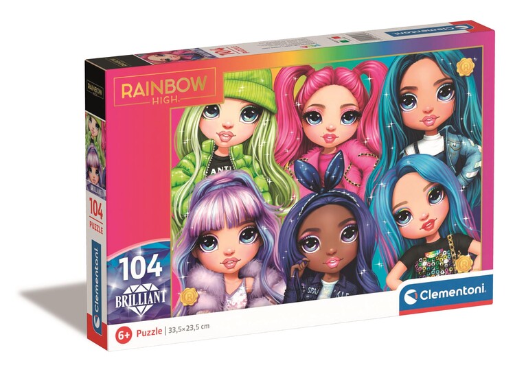 Puzzel Brilliant - Rainbow High