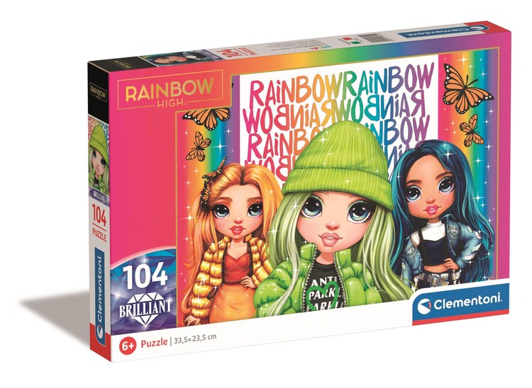 Puzzel Brilliant - Rainbow High