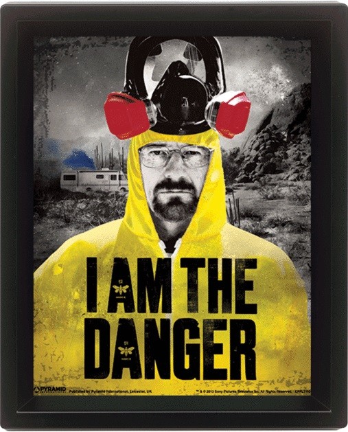 Poster Breaking Bad - I am the danger