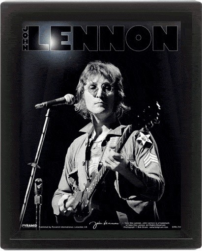 Poster John Lennon -  Live - Bob Gruen