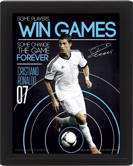 3D Poster Ronaldo - Change The Game