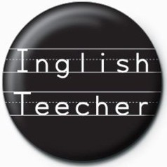 Badge Inglish Teecher