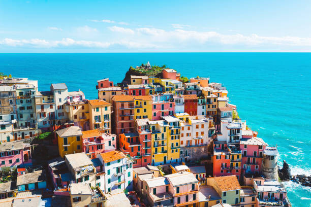 Levně Plakát, Obraz - Breathtaking Cinque Terre village, Manarola, Italy, Ziga Plahutar, 40 × 26.7 cm