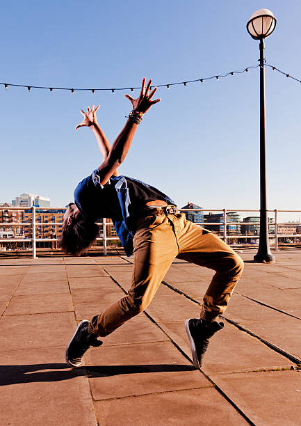 Umělecká fotografie Street dancer, John and Tina Reid, (30 x 40 cm)