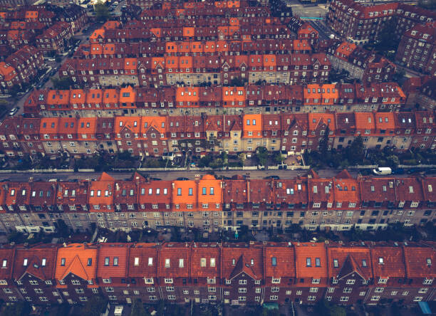Levně Plakát, Obraz - Town Houses in Copenhagen, jonathanfilskov-photography, 40 × 30 cm