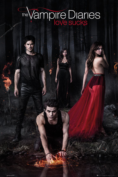 Poster The Vampire Diaries - Woods
