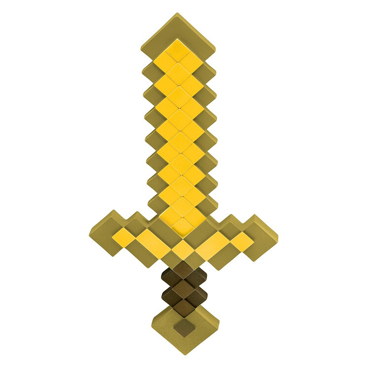 Levně Replika Replika Minecraft - Gold Sword