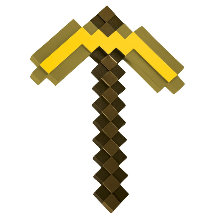 Levně Replika Replika Minecraft - Gold Pickaxe