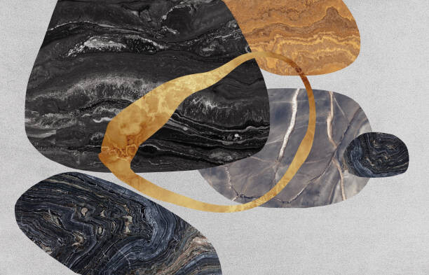 Ilustrace Abstract marble art. Rich texture. Modern, Luzhi Li, 40x26.7 cm