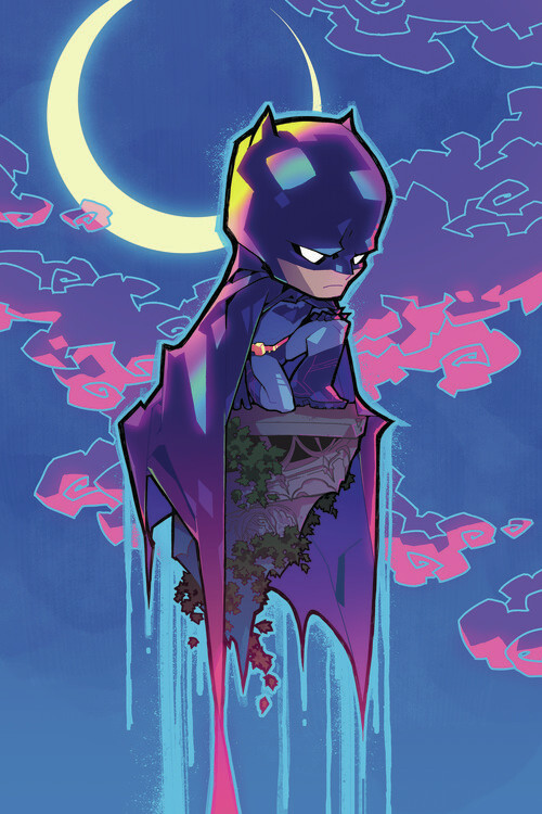Umělecký tisk Batman - Chibi Moon, 26.7x40 cm