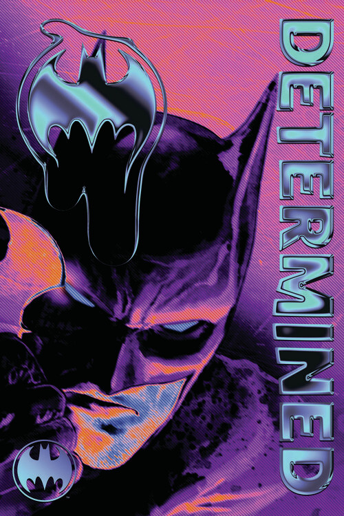 Umělecký tisk Batman - Determined, 26.7x40 cm