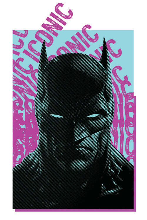 Umělecký tisk Batman - Iconic, (26.7 x 40 cm)