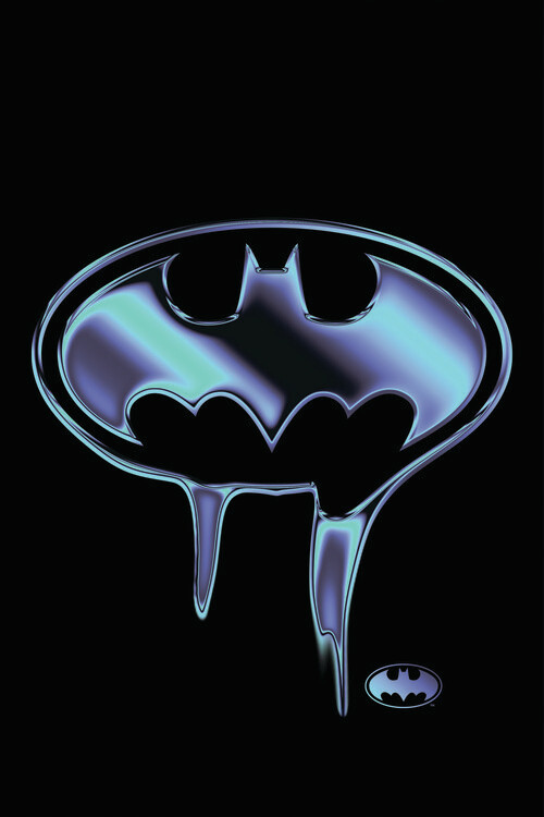 Umělecký tisk Batman - Liquid Symbol, 26.7x40 cm